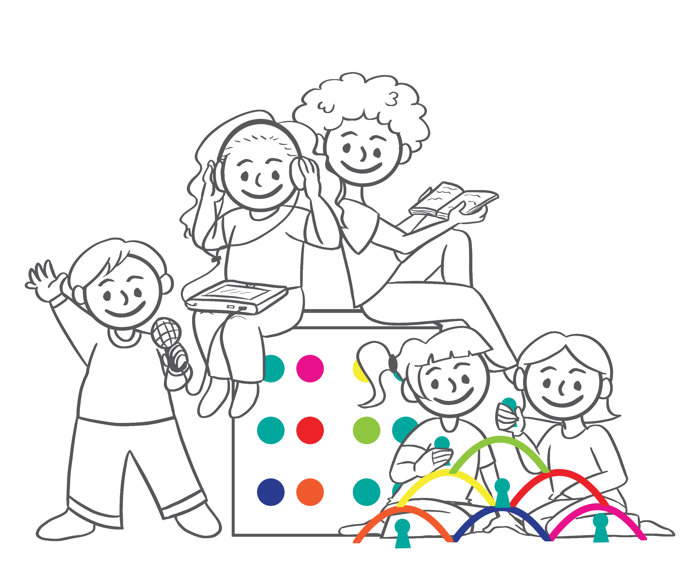 Children reading
